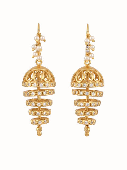 Swetha Layered Jhumka