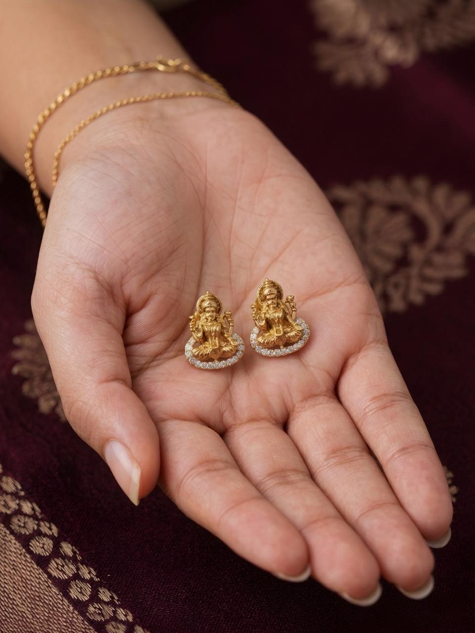Laxmi Stud Earrings