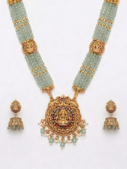 Mudra Long Mint Haaram