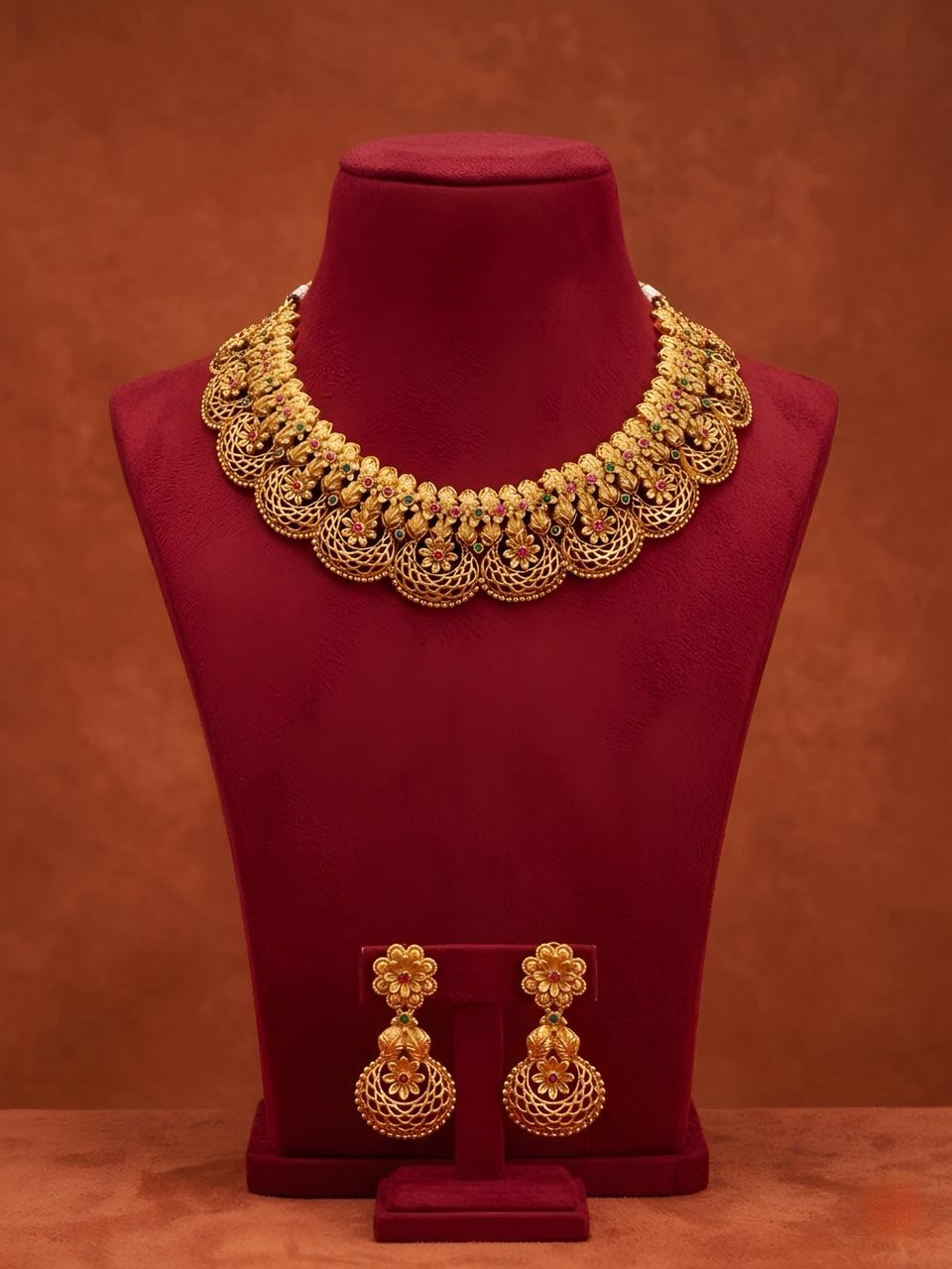 Kruthika Temple Necklace