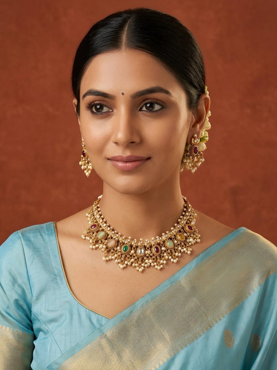 Roop Multicolour Necklace