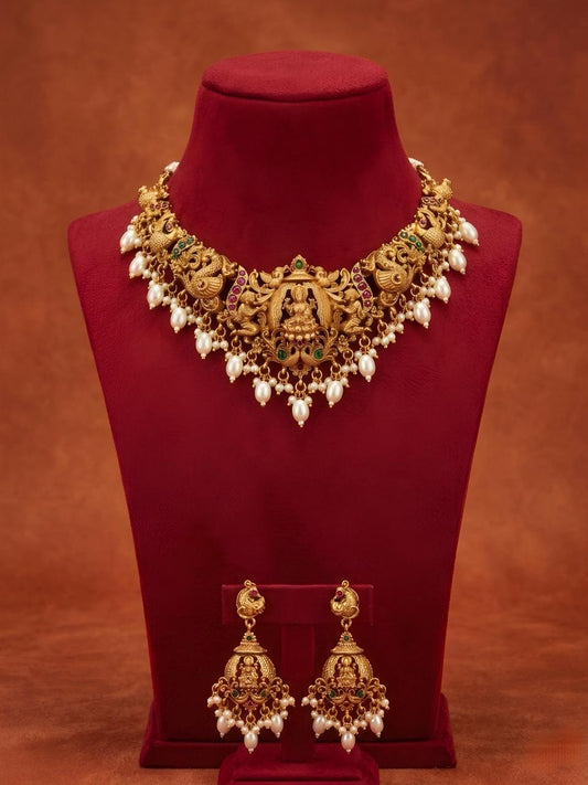 Kavya Laxmi Temple necklace