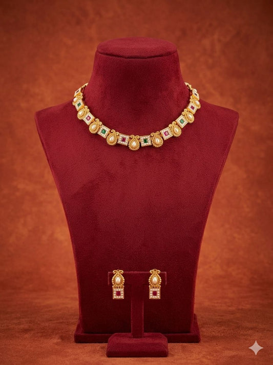 Navratna Choker Set