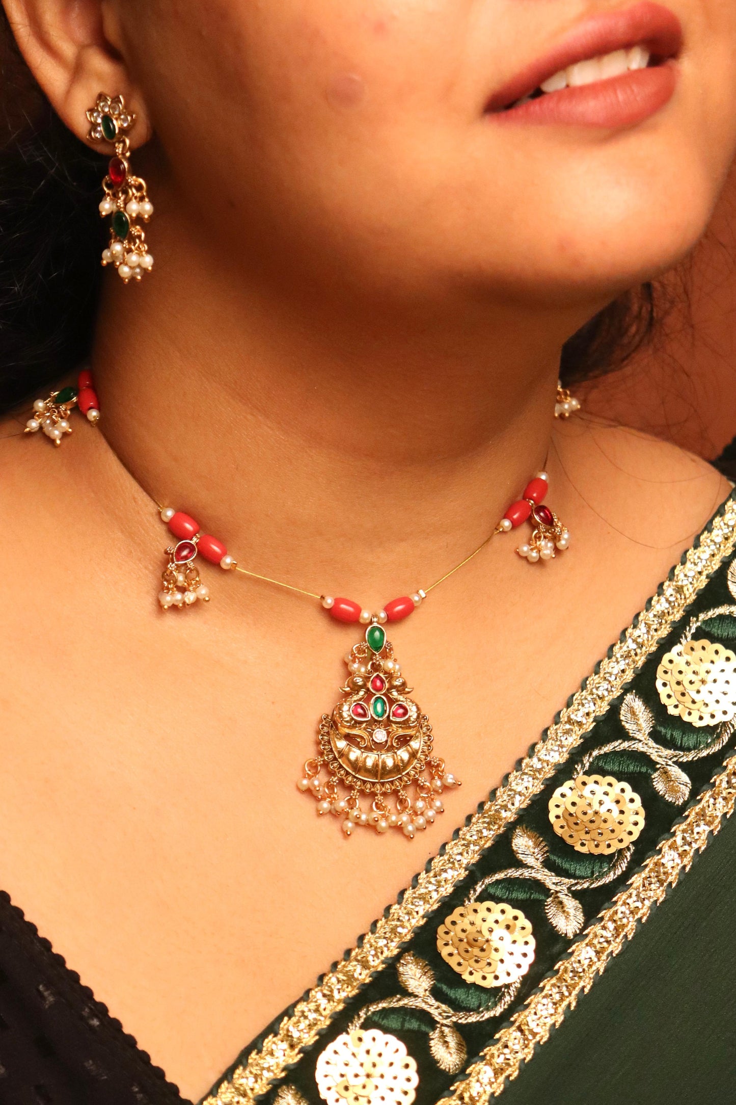Meena Chain Pendant