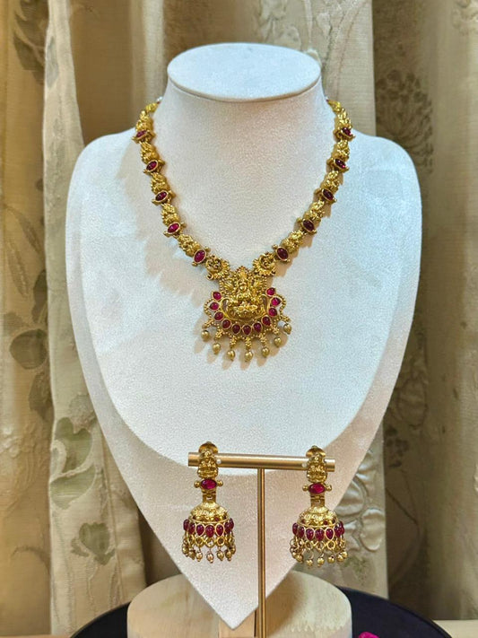 Padmani Ruby Temple Haaram