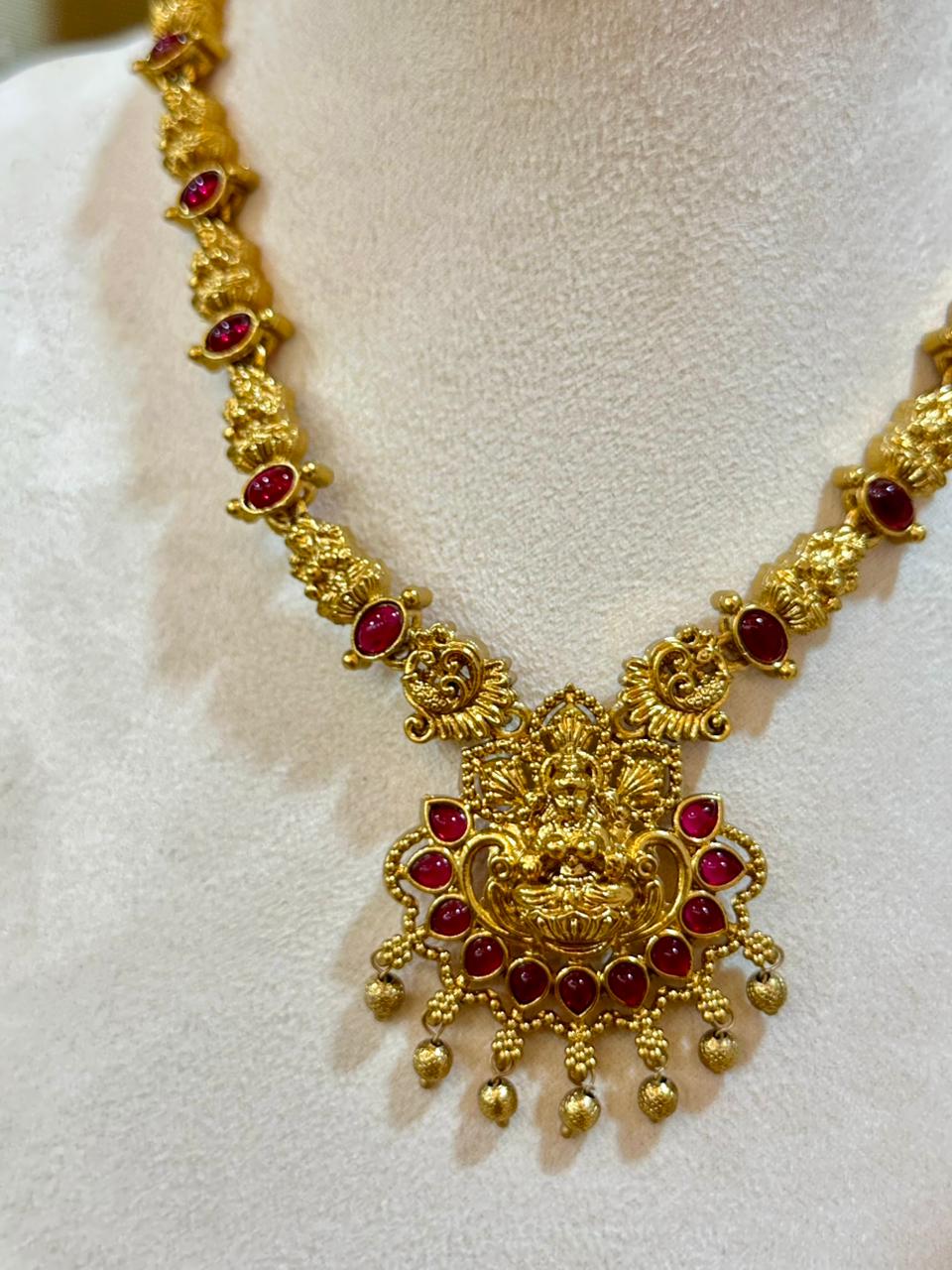 Padmani Ruby Temple Haaram