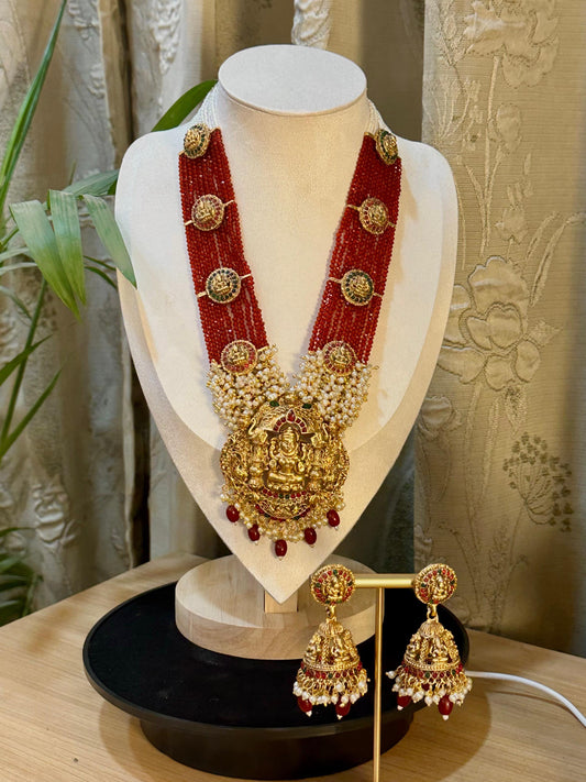 Bridal Red Long Haaram