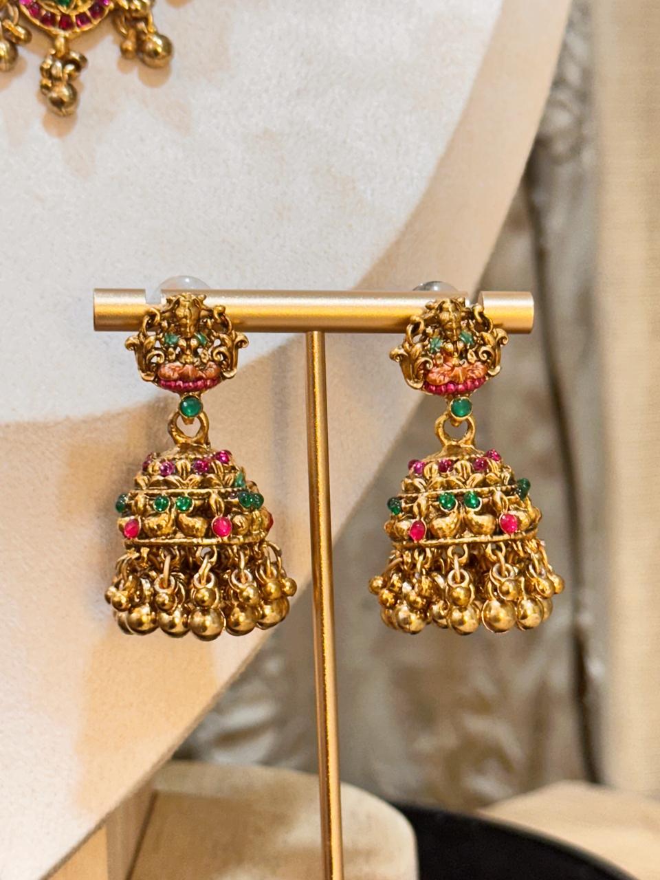 Meenakshi Temple Necklace Set