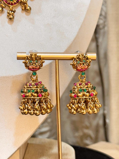 Meenakshi Temple Necklace Set