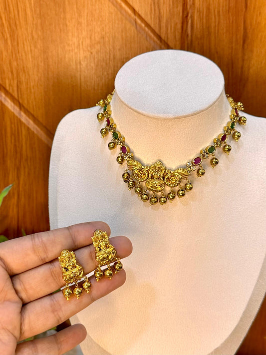 Anitha Gold Choker Set