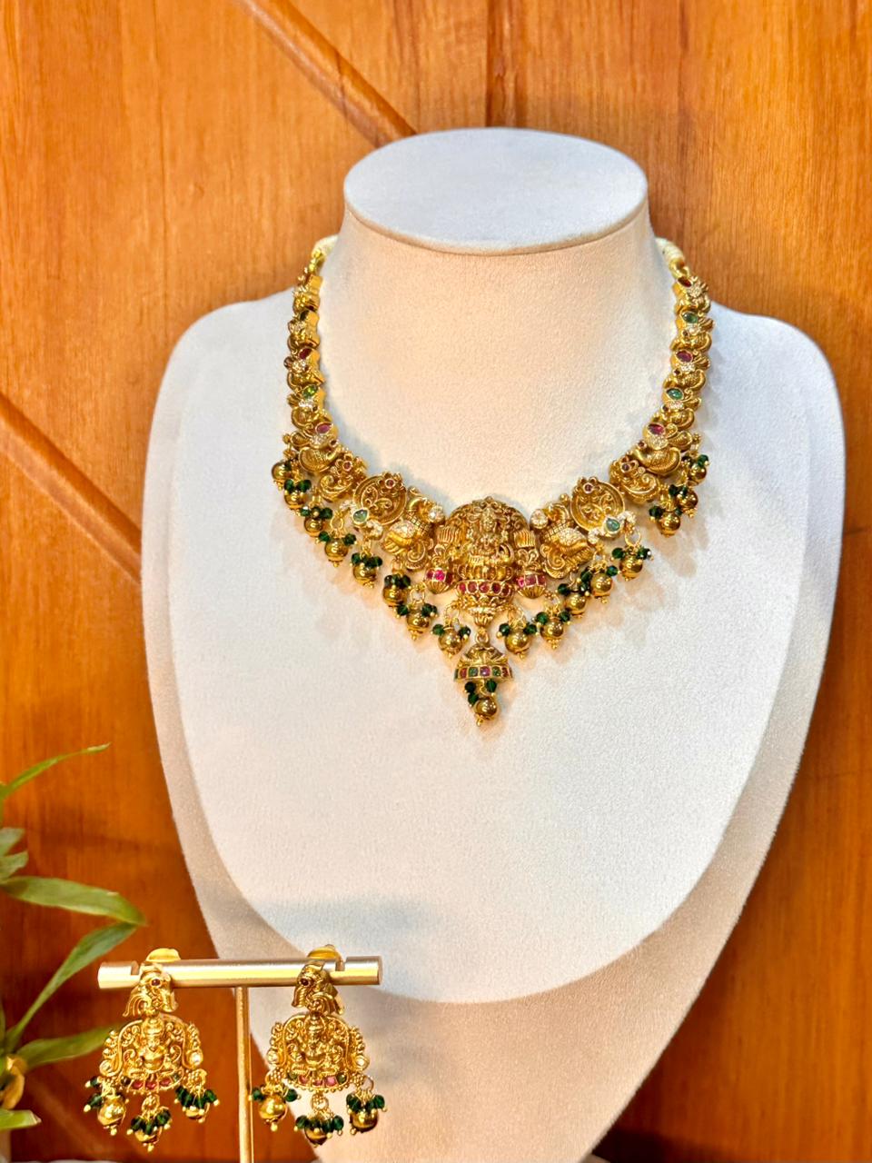 Laxmi Nakshi Necklace Set