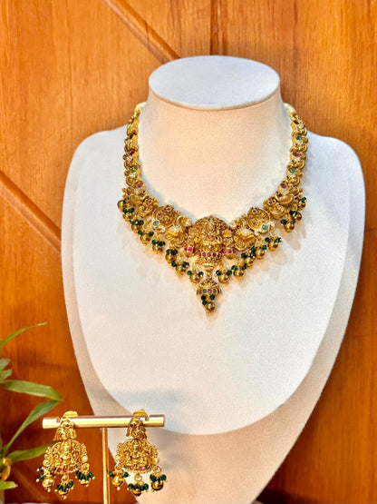 Laxmi Nakshi Necklace Set