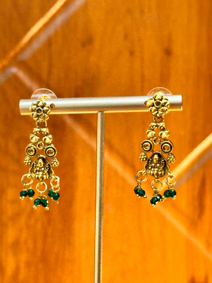 Green rekha Choker set