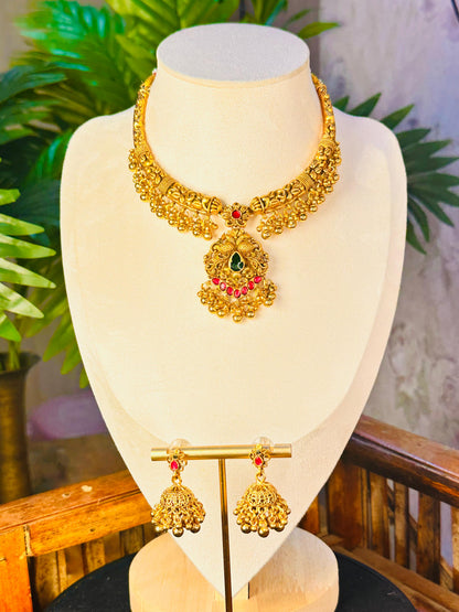 Apala kanthi necklace set