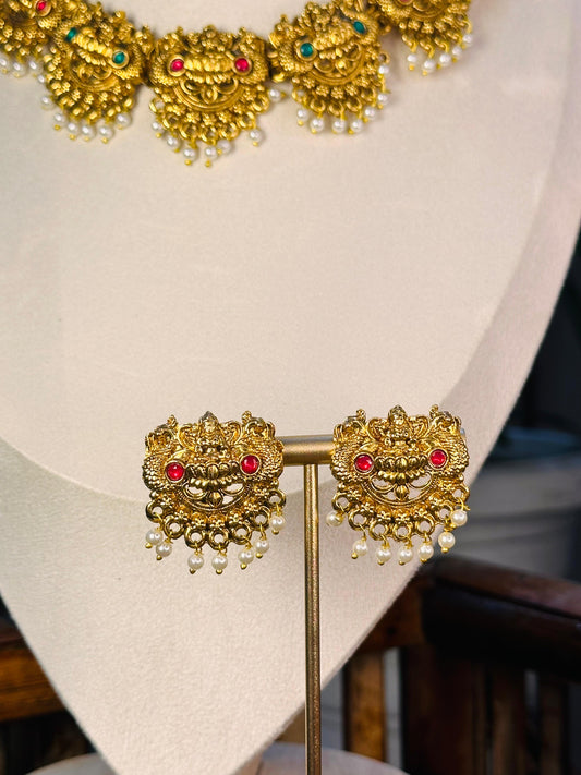 Veenapushp Necklace Set