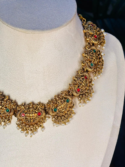 Veenapushp Necklace Set