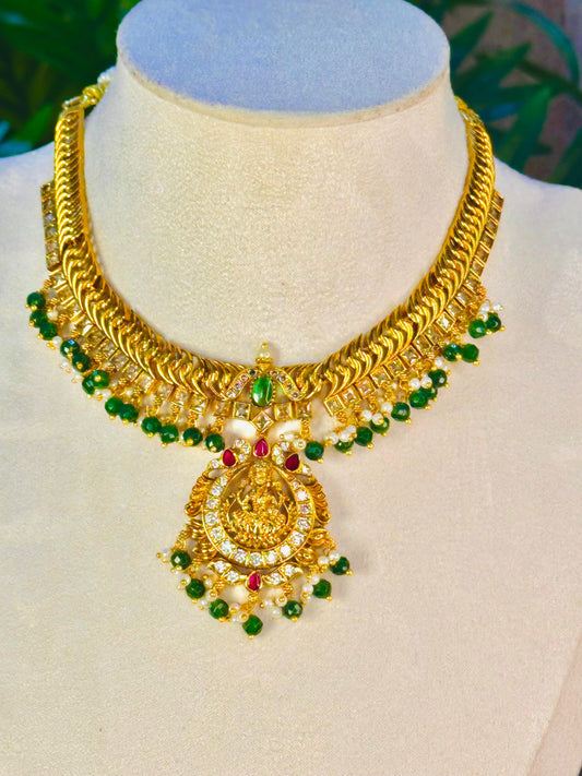 Premium Jalebi Nakshi Necklace