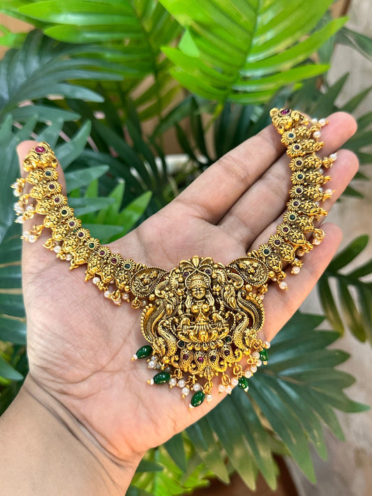 Hansa Laxmi Necklace Set