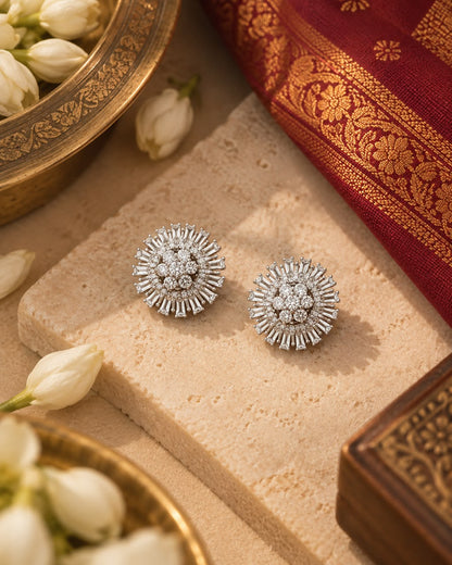 AD Anti Tarnish Lily Studs