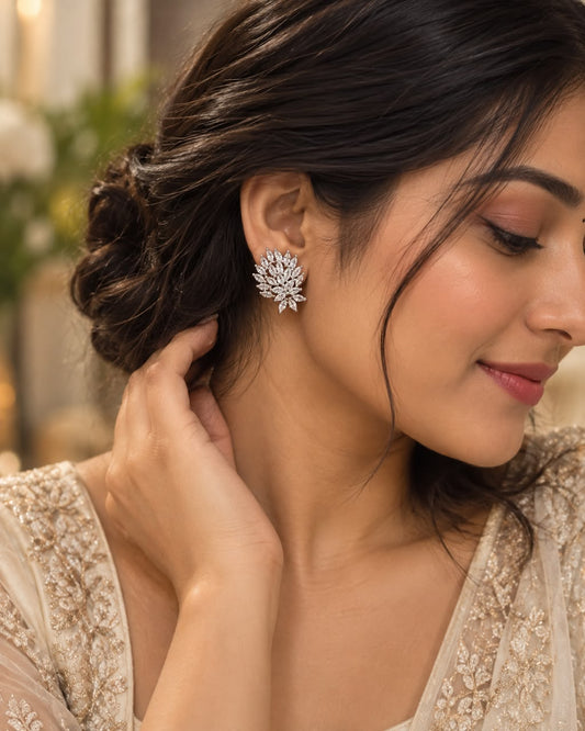 AD Crystal Studs