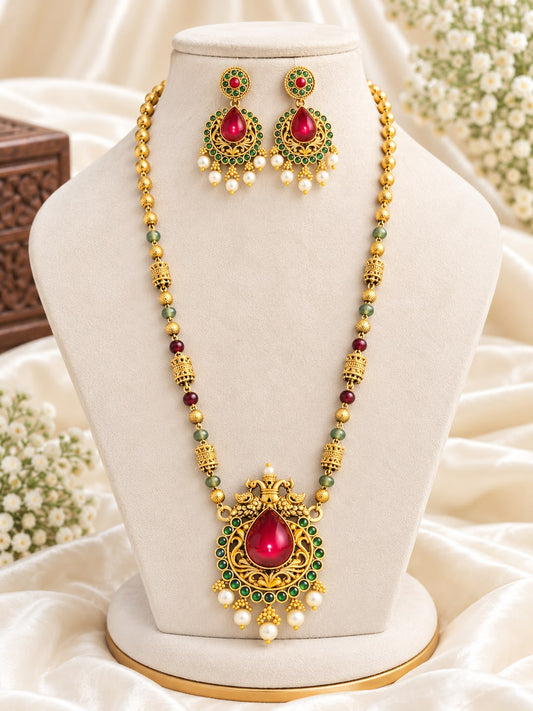Manjari Necklace Set
