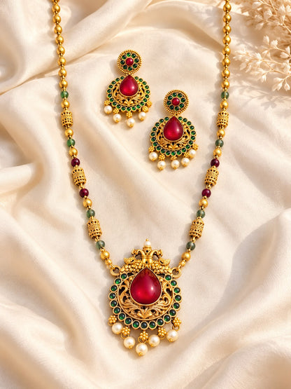 Manjari Necklace Set