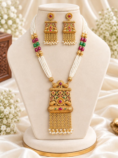 Lakshmi Prabha Necklace Set