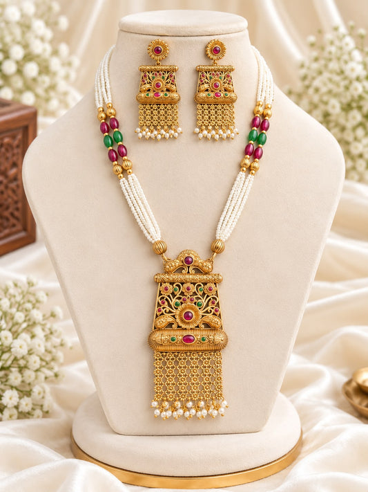 Lakshmi Prabha Necklace Set