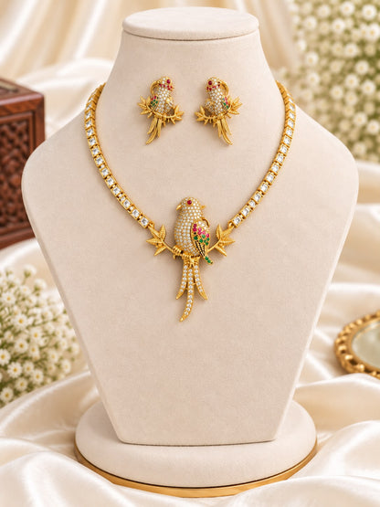 Mayura AD Necklace Set