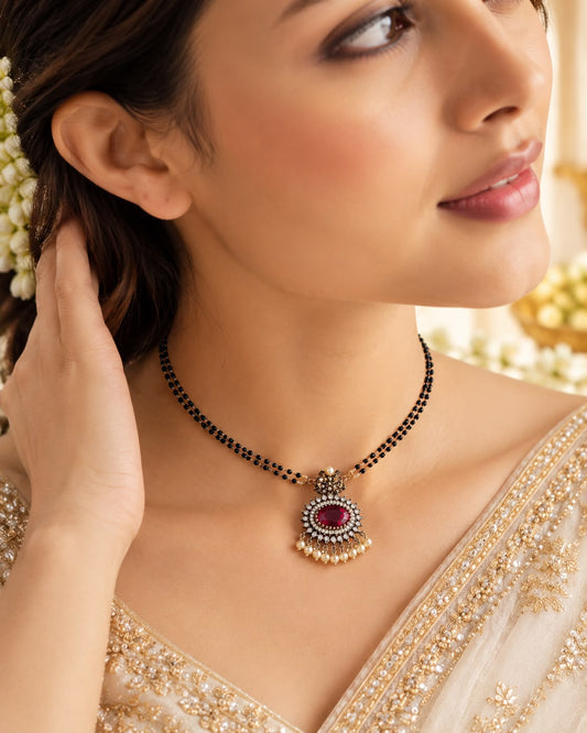 AD Red Mangalsutra