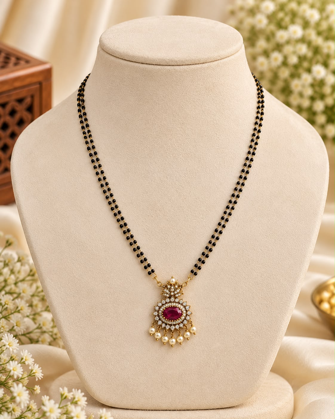 AD Red Mangalsutra