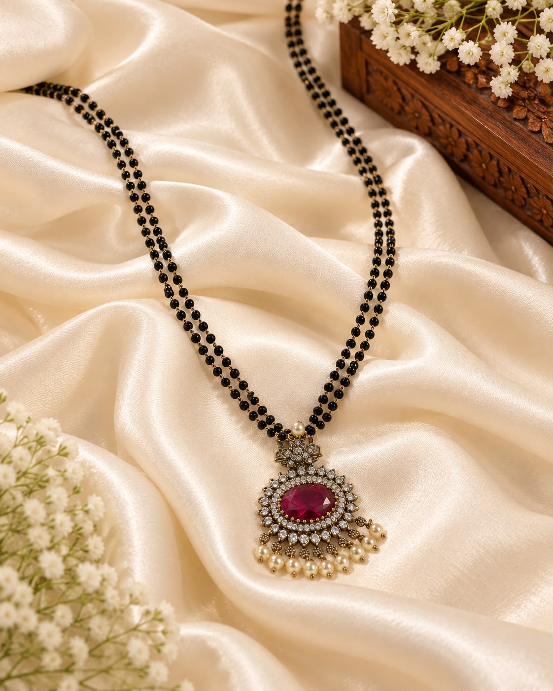 AD Red Mangalsutra