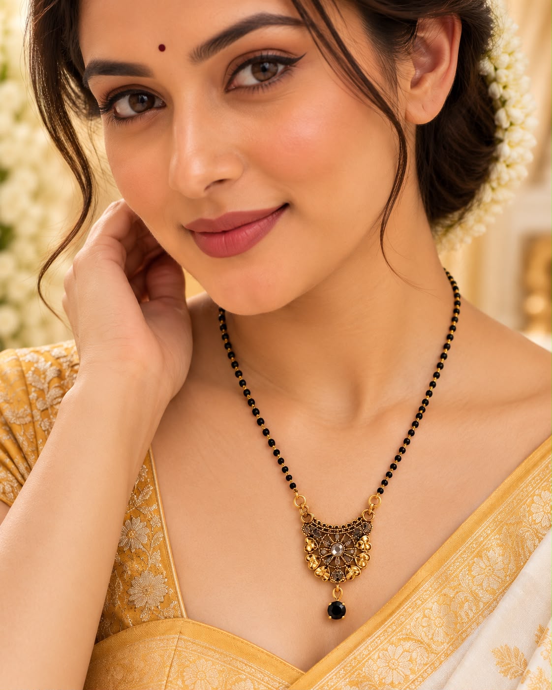Black beads Mangalsutra