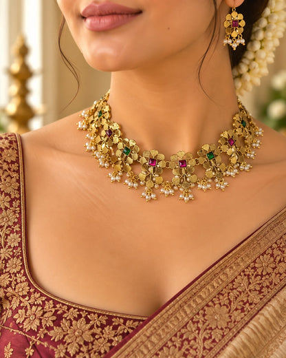 Mallika Necklace Set