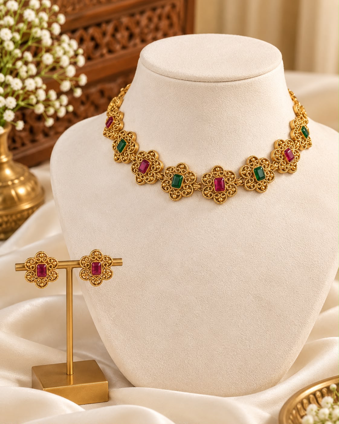 Gayathri Necklace Set