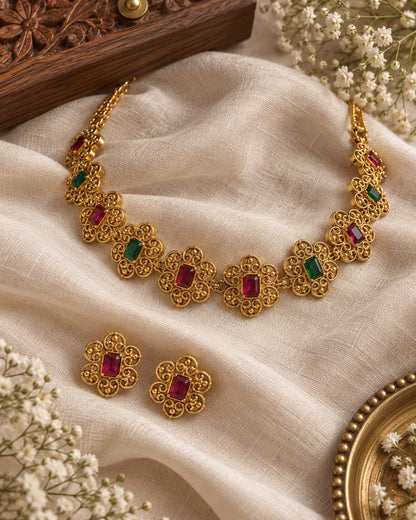 Gayathri Necklace Set