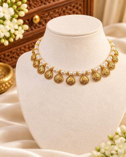 Saanvi Temple Necklace