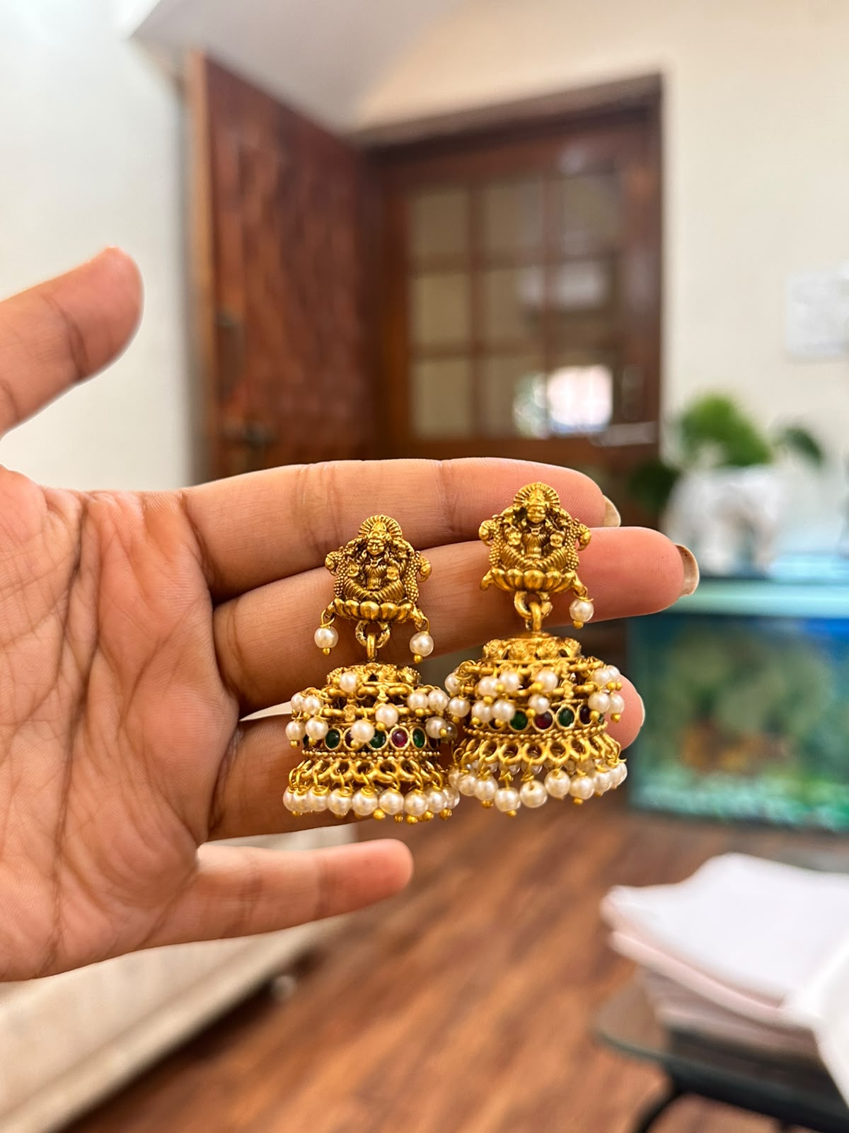 Pavi Lakshmi Jhumkas