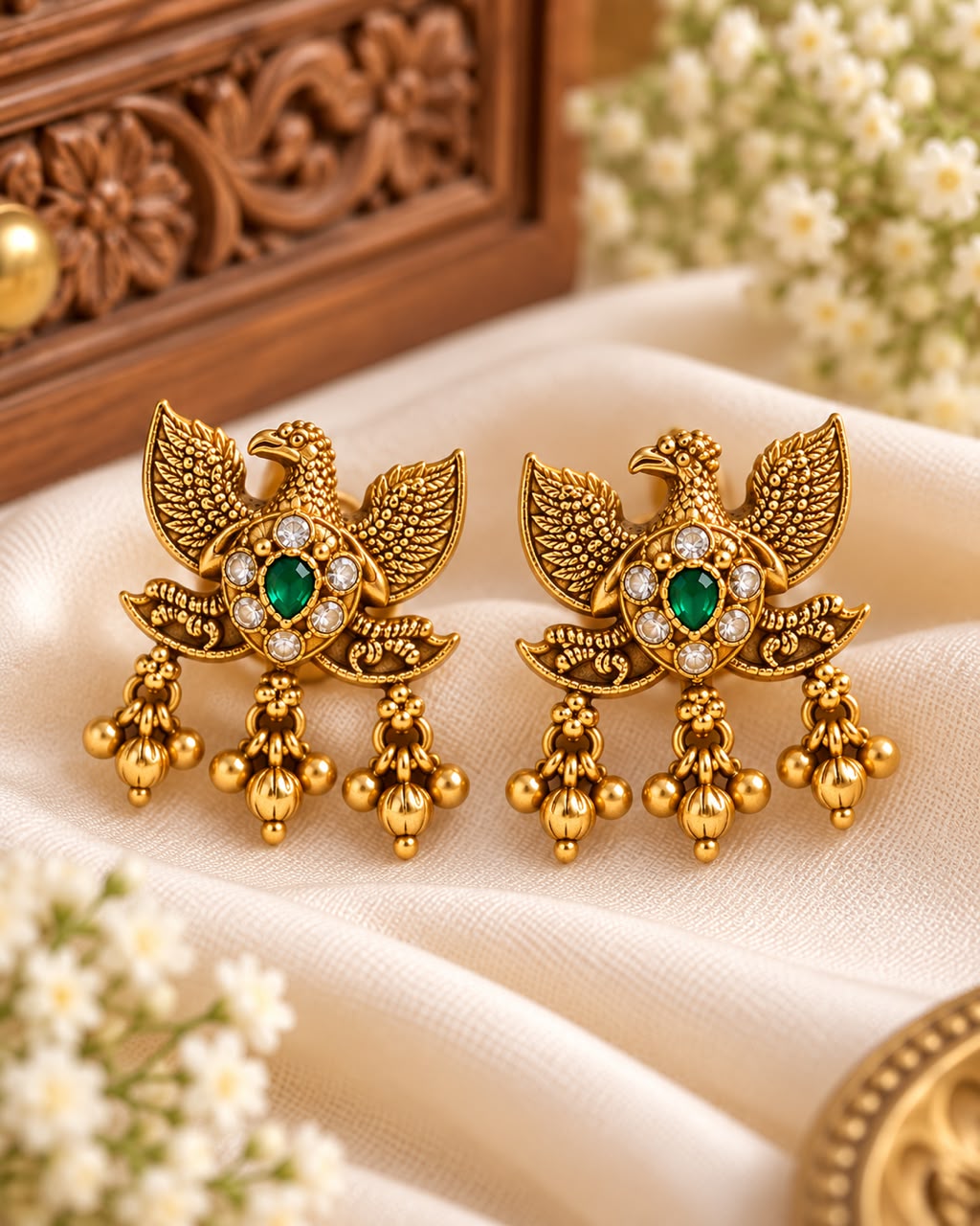 Varnika garunda Necklace Set