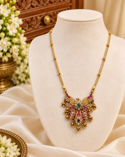 Varnika garunda Necklace Set