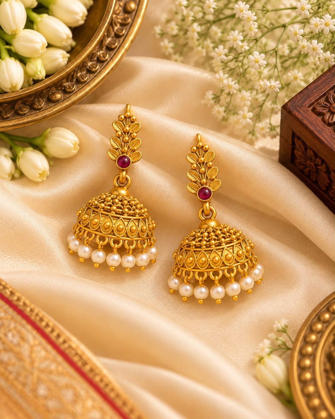 Ratna Hoop Jhumkas