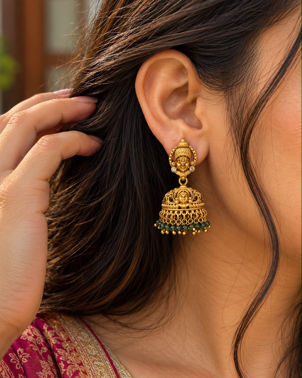 Venkateswara Temple Jhumkas