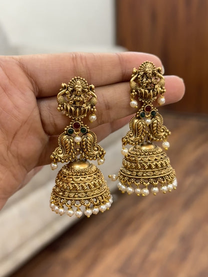 Nishtha White Earrings