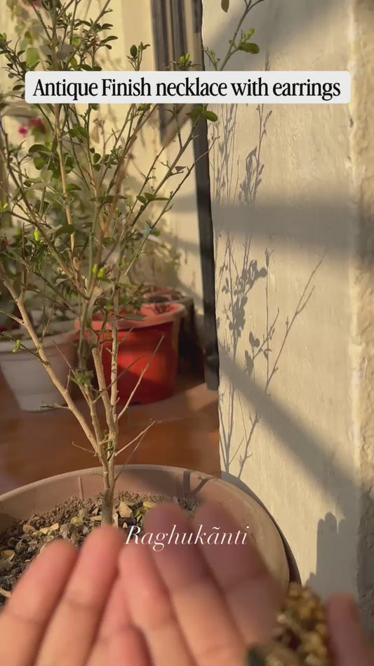 Antique Temple Necklace set