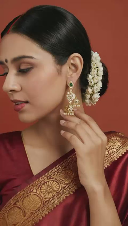 Mayuri Jhumkas