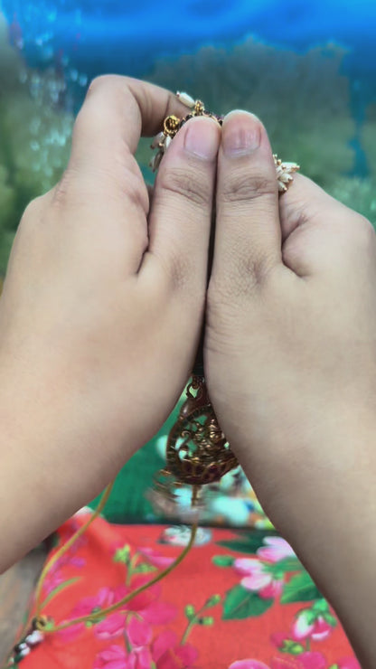 Kamal Lakshmi Necklace Set