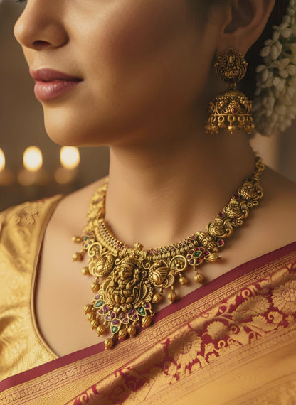 Sukh Laxmi Temple Necklace