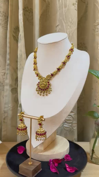 Padmani Ruby Temple Haaram