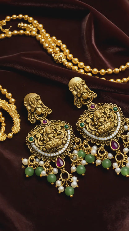 Mahalakshmi Pushpa Necklace