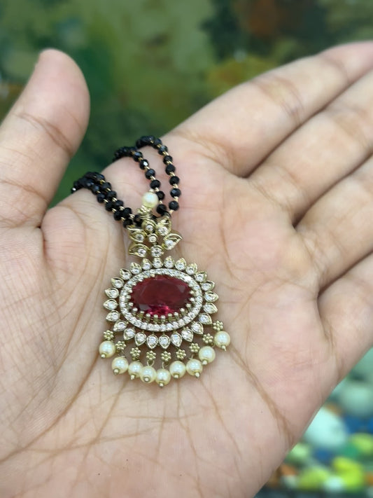 AD Red Mangalsutra